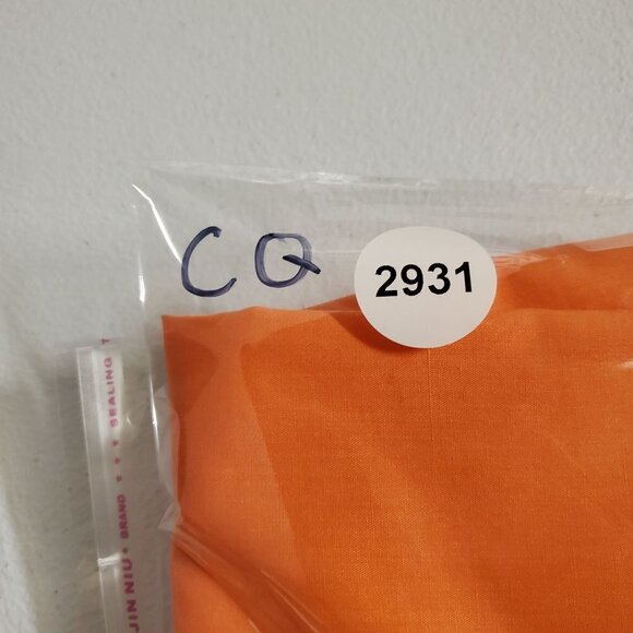 Foxcroft Wrinkle Free Button Up Shirt Plus Size Short Sleeve 18 Womens Orange - Picture 8 of 12